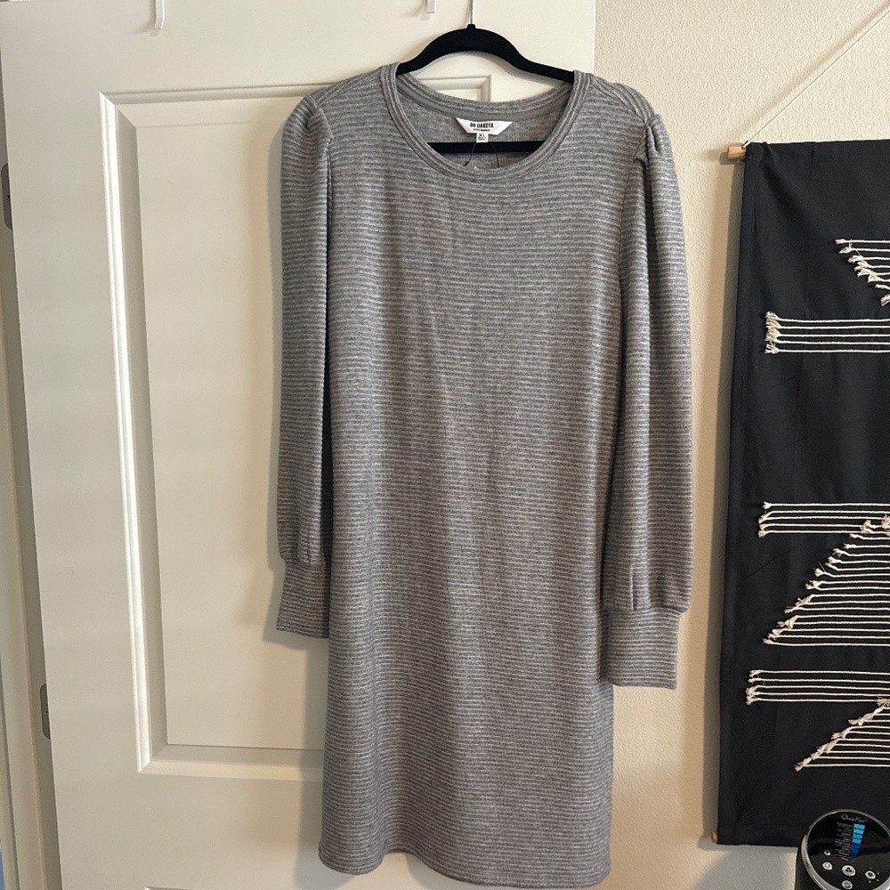 BB Dakota Gray Sweater Dress